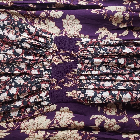 Gifted! Not available! NWT Free People Odette Printed Tunic Top - Expresso Combo - Picture 9 of 10